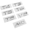 Car ABS Displacement Logo Replace Badge Emblem Decal Sticker For Volvo S60 S80 S90 XC90 XC60 V40 V70 V60 T3 T4 T5 T6 T8 V8 AWD
