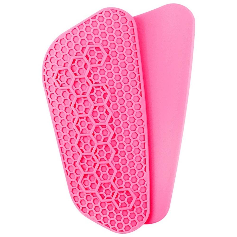 1 Pair Soccer Shin Guards Silicone Football Shin Pads Lightweight Football Protectors Pads for Kids Youth Adults