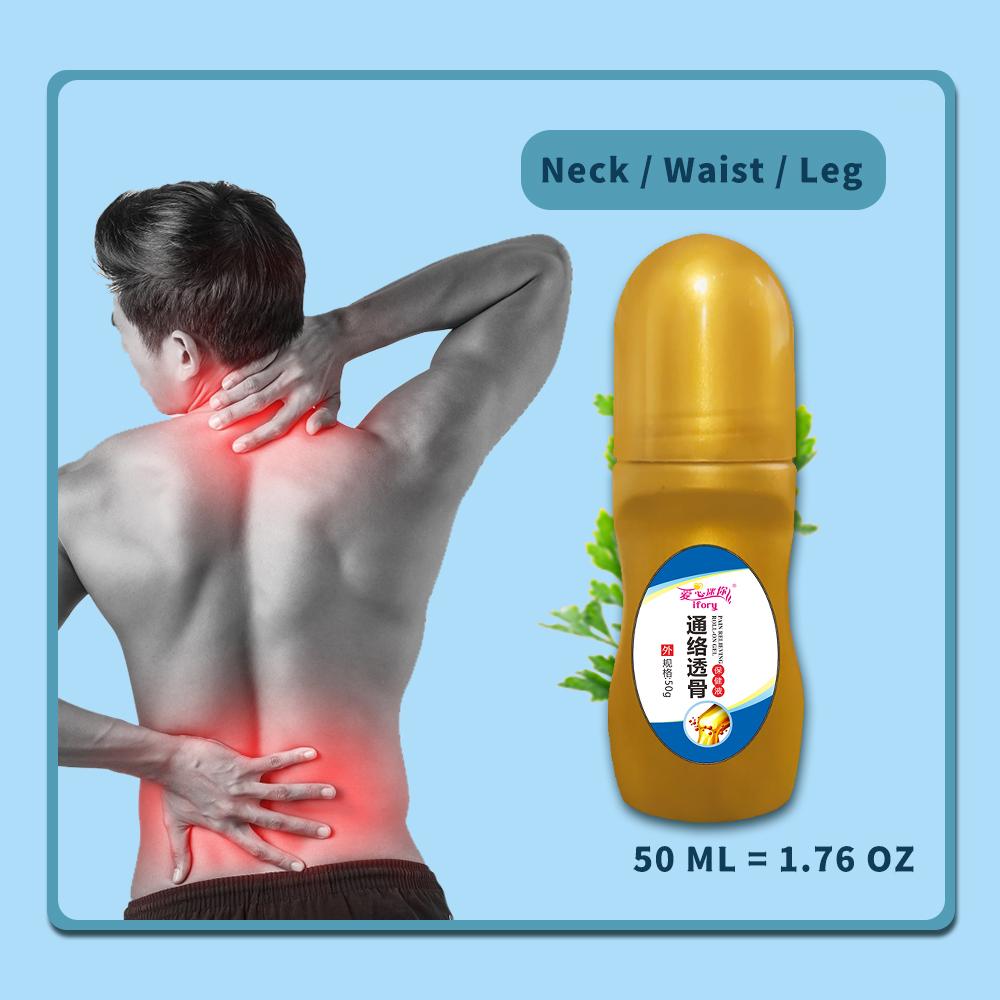 50 г Роликовый гель Обезболивающий крем для суставов и спины