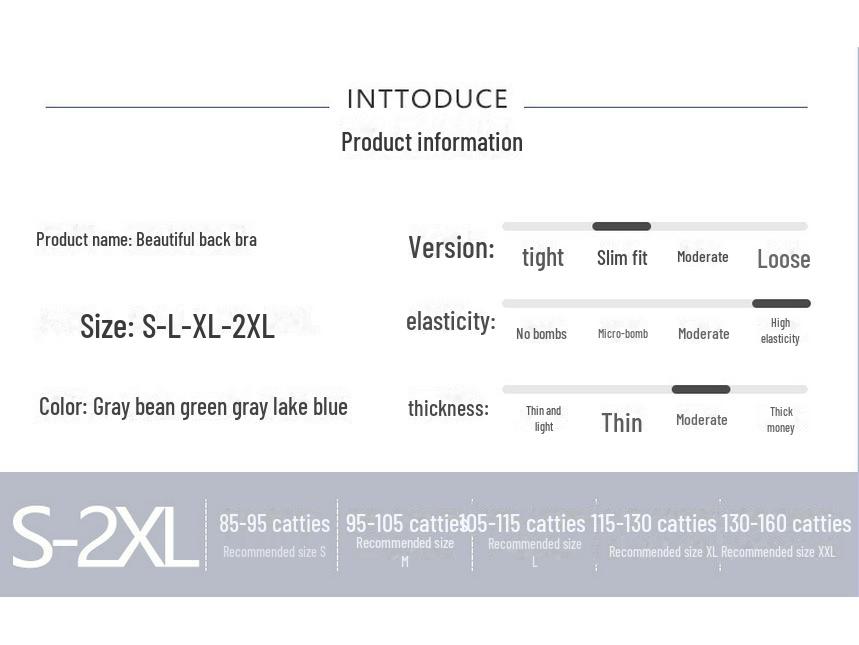 Спортивный бюстгальтер Juyitang с V-образным вырезом, лямками через плечо и пряжкой сзади для занятий йогой
