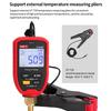 UNI-T UT336P KIT Digital Pressure Meter with Temperature Clamp UT-T19 LED Alarm IP54 for Air Conditioning Car AC Maintenance