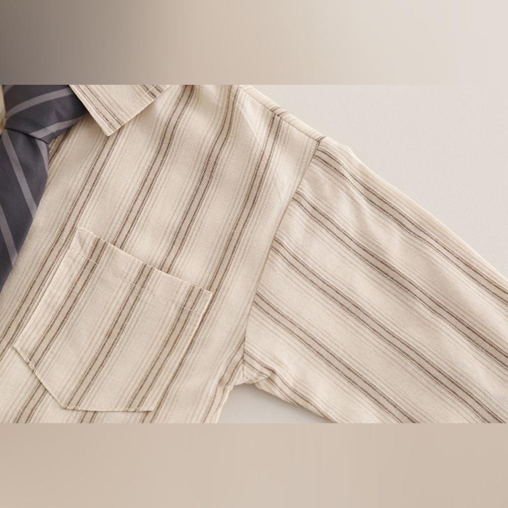 Детский повседневный комплект с длинным рукавом, удобные наряды для повседневной носки