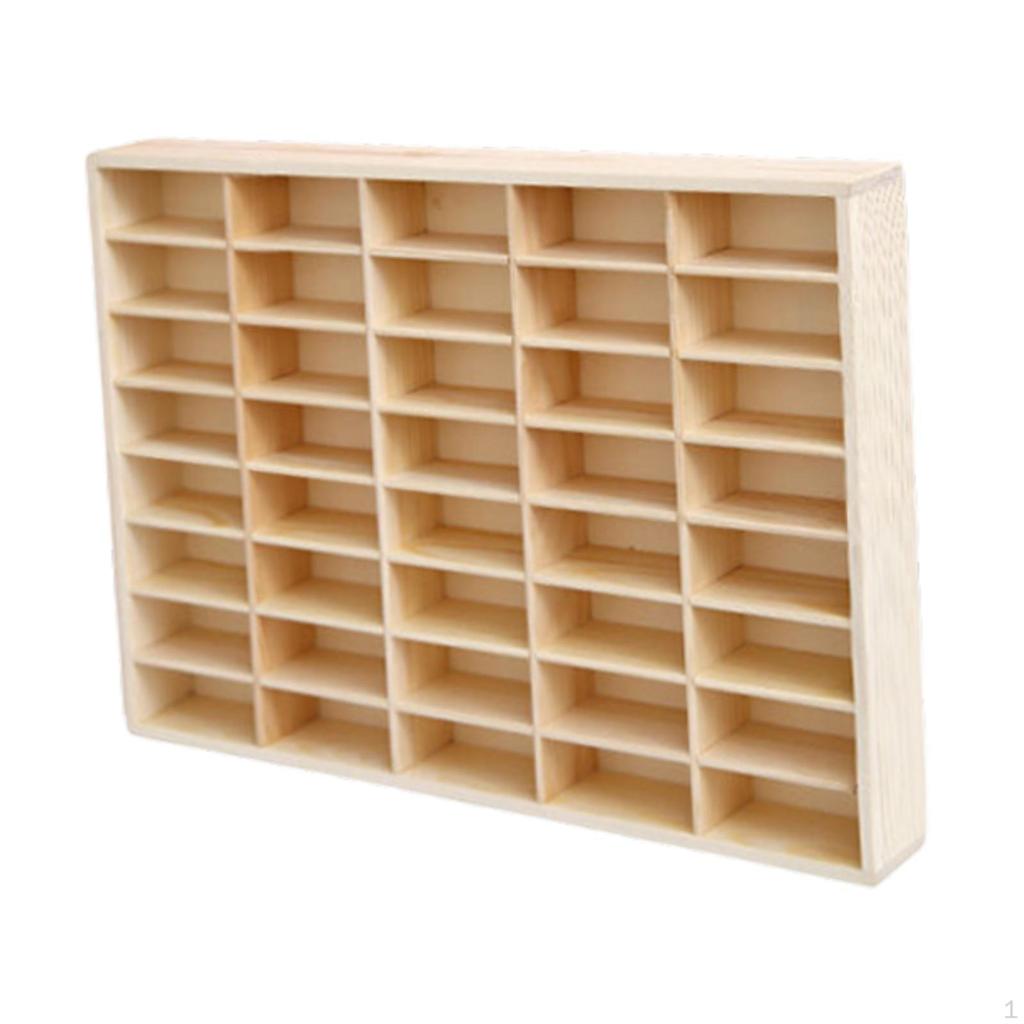 Деревянный разделитель для хранения, дисплей, настольная настенная полка для игрушечных машин