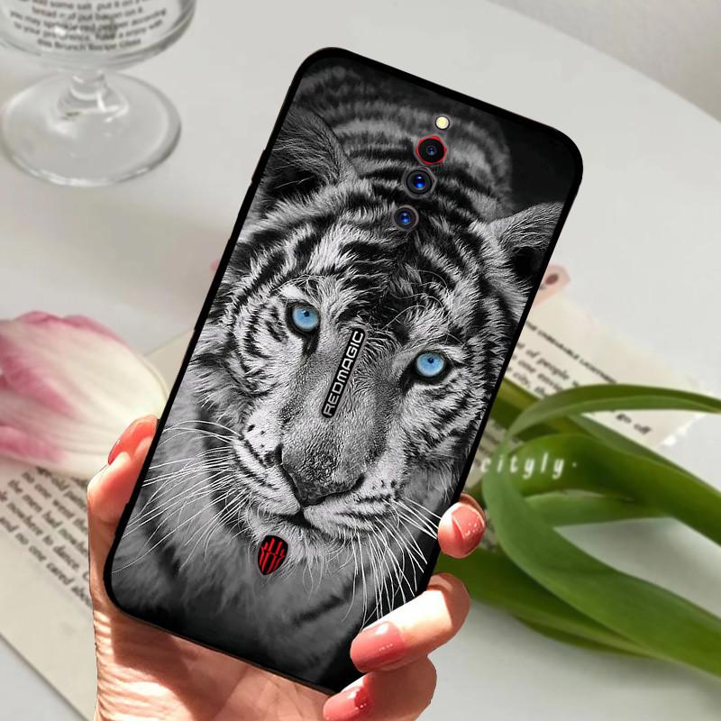 Для Nubia Red Magic 5S 5G Мягкий Силиконовый TPU Чехол для Телефона Для ZTE Nubia Red Magic 7 Pro Coque RedMagic 7S Ударопрочный Бампер