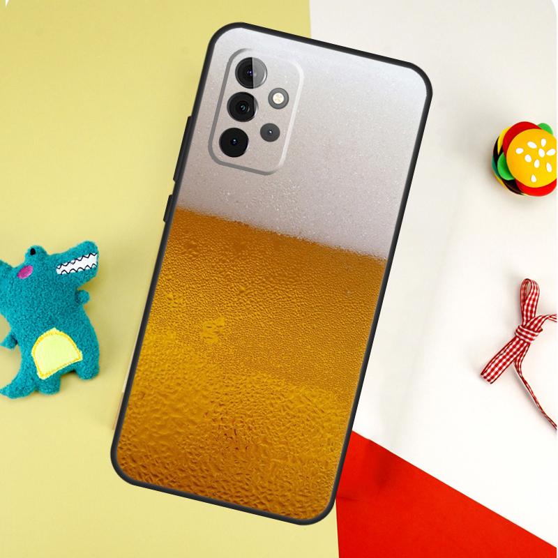 Drink Beer Red Wine For Samsung Galaxy A54 A34 A14 A55 A35 A15 A53 A33 A13 A05 A06 A16 A22 A32 A52 Phone Case