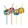 Mickey Mouse Clubhouse Logo Disposable Straws (Pack of 8)