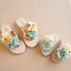 "Korean Style Summer Flip Flops: Handmade Women's & Kids' Beach Sandals"