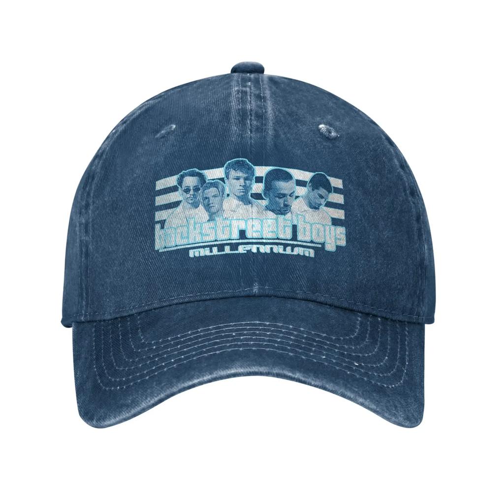 Backstreet Boys Las Vegas Tour Baseball Cap Unisex Women Distressed Cotton Snapback Hat Concert Outdoor All Seasons Soft Hats