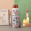 Baihui 500ml Large-Capacity Thermos Cup Cover for Adults, Portable Hand-Held Cross-Body Protective Cover, Anti-Fall
