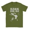 Унисекс Футболки Bark for Me Fierce Dog  Одежда из чистого хлопка Повседневная футболка с коротким рукавом и круглым вырезом Печатные футболки