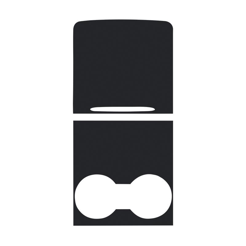 Для Tesla Model 3 2021 22 2023/Model Y Наклейка на центральный пульт управления Защитная наклейка на центральный пульт управления Интерьер автомобиля