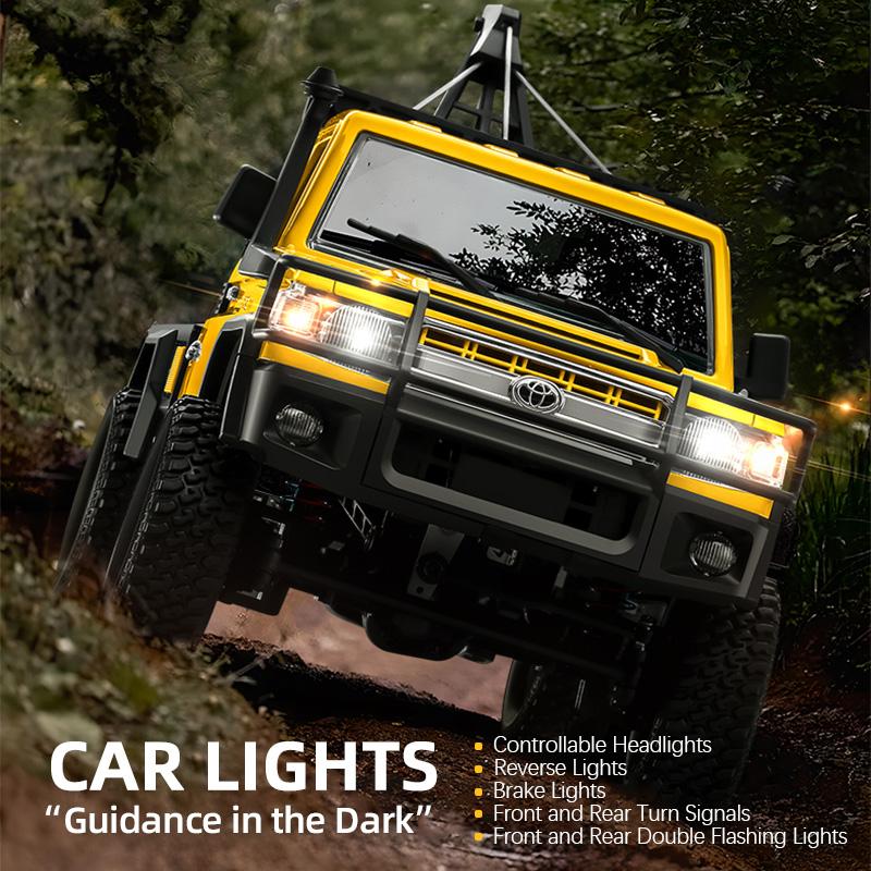 1:12 2,4 ГГц Радиоуправляемый Гусеничный Кран Грузовик 4WD с Дистанционным Управлением Внедорожный Пикап Модель RC Скалолазного Автомобиля Игрушка для Детей Взрослых Подарок