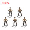 1-5PCS Funny Sausage Holder BBQ Roaster Rack Stainless Steel Sausage Stand for Camping Outdoor Picnic Kitchen Grill Accessories