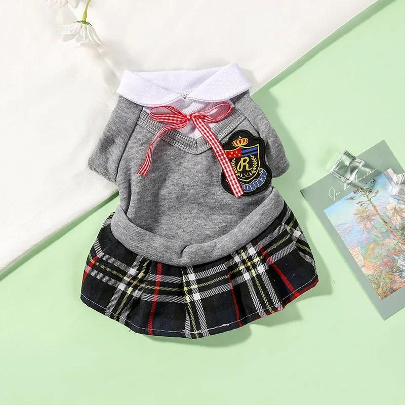 Пара домашних животных униформа одежда для маленьких и средних собак костюм щенка рубашка одежда для собак