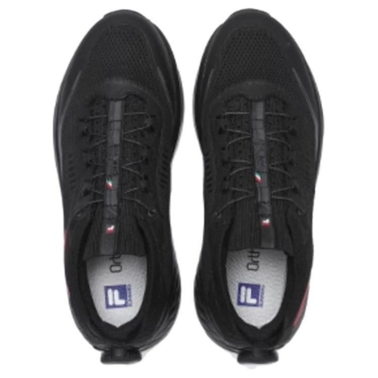 Women's Sneakers FILA Low top Training Running Shoes Women's Black