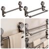 Removable Towel Rack Strong Suction Cups Suction Cup Towel Rack Wall-mounted Towel Rack  Home Use