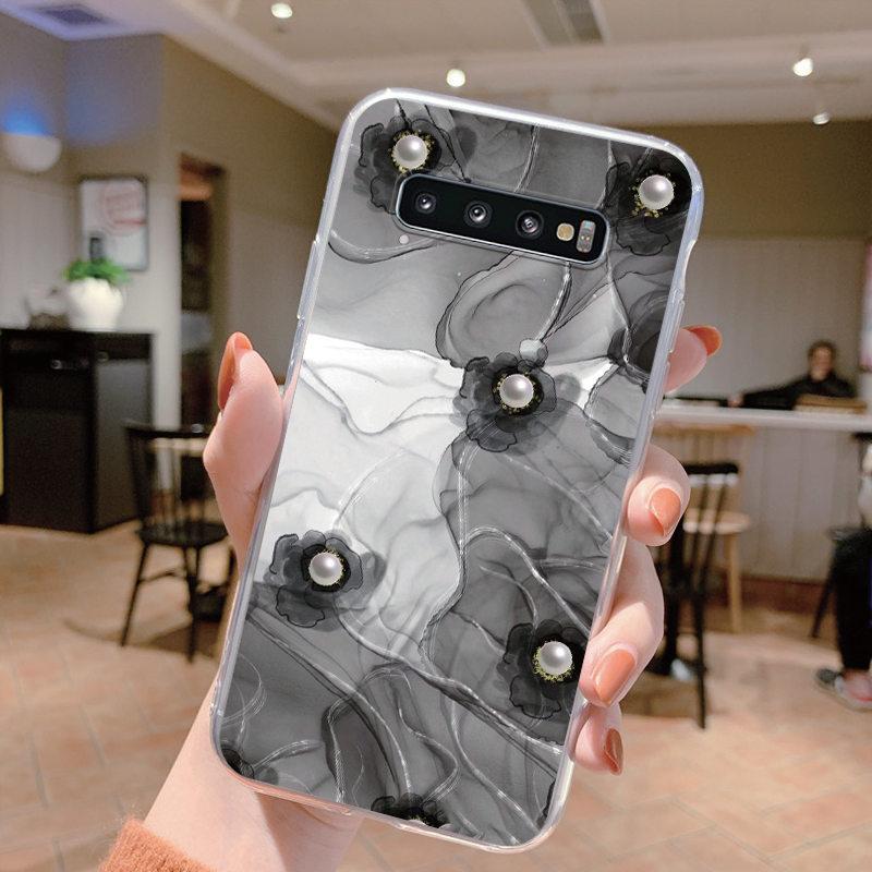 Clear Case For Samsung Galaxy S10 S10E S 10 Plus S9 S20 FE S20 10 Plus Lite Leopard Soft TPU Shell Silicone for Samsung S10+