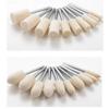 Watch Polishing 2.35/3mm Shank Wool Felt Polishing Cashmere Multiple Sizes Polishing Wheel Cashmere Polishing For Dremel
