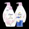Набор Dove Молочко для ванны «Цветок сакуры» и Шампунь для интенсивного восстановления