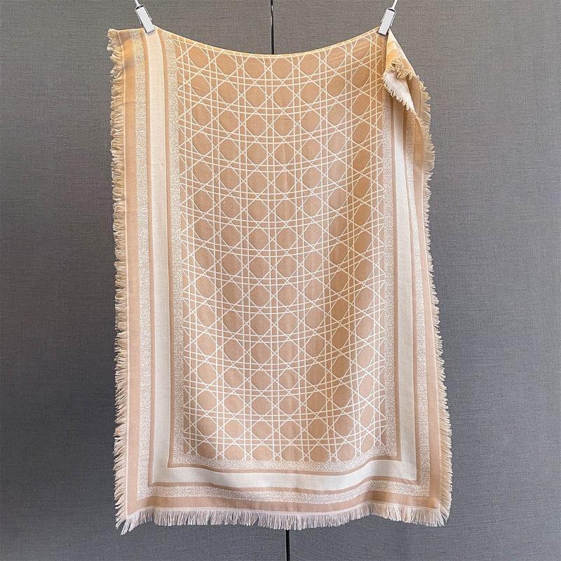 Autumn New Women's Imitation Cashmere Scarf Fashion Jacquard Design High Sense Versatile Age-reducing Warm Scarf