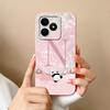 Чехол для Realme Note 50 60 Милый панда Буква Мягкий жидкий силикон Чехол для телефона Для Oppo Realme Note50 Полная защита Задняя крышка