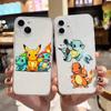Чехол E-50 Pokemon Dragon для iPhone 7 8 11 12 13 14 15 16 Pro Max Plus Mini Xiaomi Redmi A3 9A 9C 10A 10C 13C Note 9 11 Realme Narzo C30 C55
