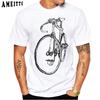 Anatomy Bikes Equation Print T Shirt Summer Men Short Sleeve Funny Sport Casual Hip Hop Boy