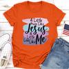 БОЛЬШЕ, ЧТОБЫ НРАВИТСЯ JESUS LESS ME Принт Женская футболка с коротким рукавом и круглым вырезом Свободная женская футболка Женская футболка Топы Одежда Camisetas Mujer
