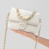 Bag Women's Spring/summer Small Body Bag Leather Women's Bag Birthday Gift Small Fragrance Chain Bag