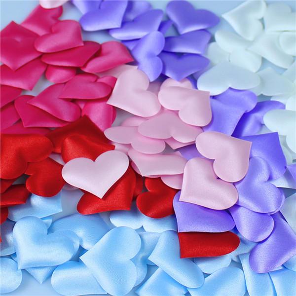 100pcs/bag Heart Shape Petals Wedding Valentines Day Throwing Table Decoration $5.80