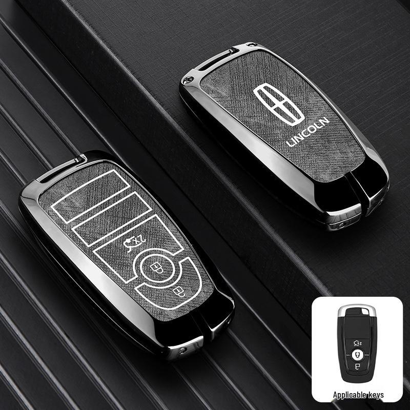 Lincoln Adventure Key Case: Fits Navigator, Aviator, MKZ, Continental, MKC, MKX Models