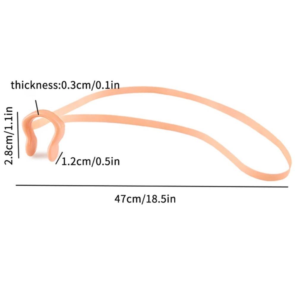 Латексный силиконовый шнурок с зажимом для носа на шнурке Затычки для плавания Зажим для носа для плавания Аксессуары для бассейна
