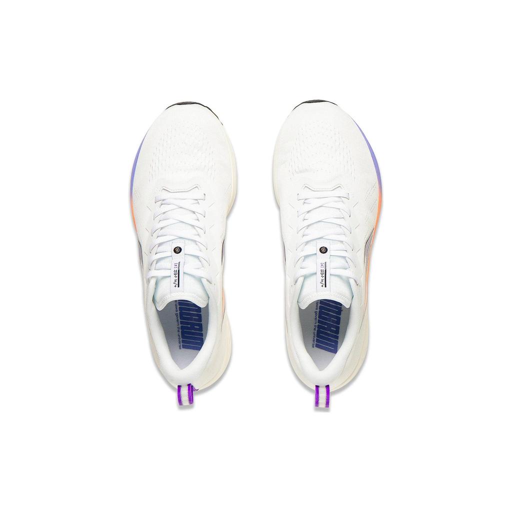 Li Ning Red Hare 6 Низкие беговые кроссовки с нескользящей и износостойкой подошвой Мужские Белые ARMT015-20