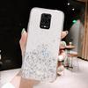 Прозрачный чехол с блестками для Xiaomi Redmi Redmi Note 11 5G Note 11S Mi POCO M3 11T Note 10 Lite Mi 10 Pro Shining Sequin