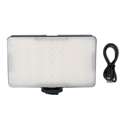 Перезаряжаемый светодиодный видеосвет 10 Вт мощности с регулируемой цветовой температурой для студийной и уличной фотосъемки