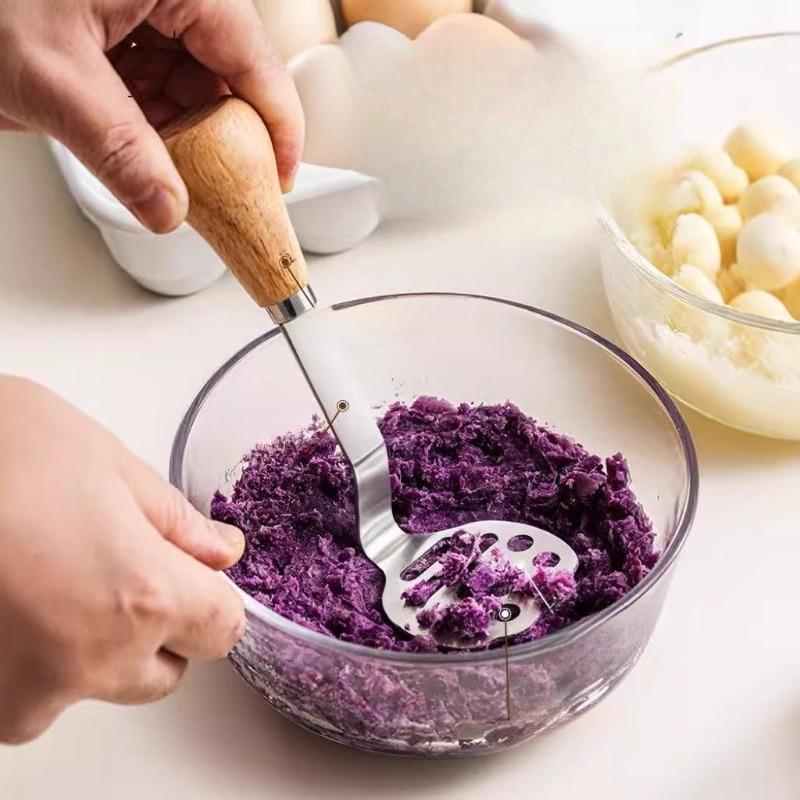Картофелемялка Пресс для картофельного пюре Пресс для яиц из нержавеющей стали Домашний Инструмент для детского питания
