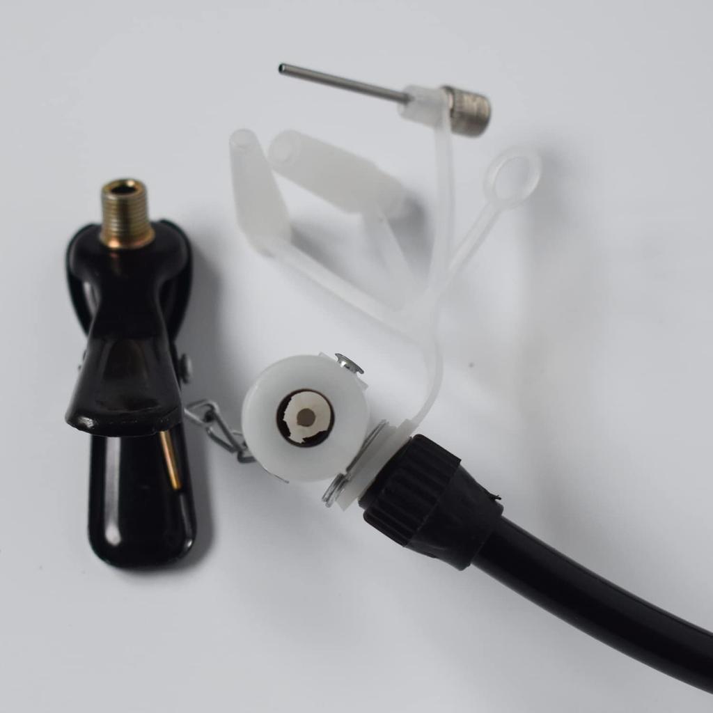 Senston Inflator Air Lightweight and Compact Multifunctional Inflator Pump Compatible with Soccer Needle, - Bicycles, Basketballs, Balls, etc.