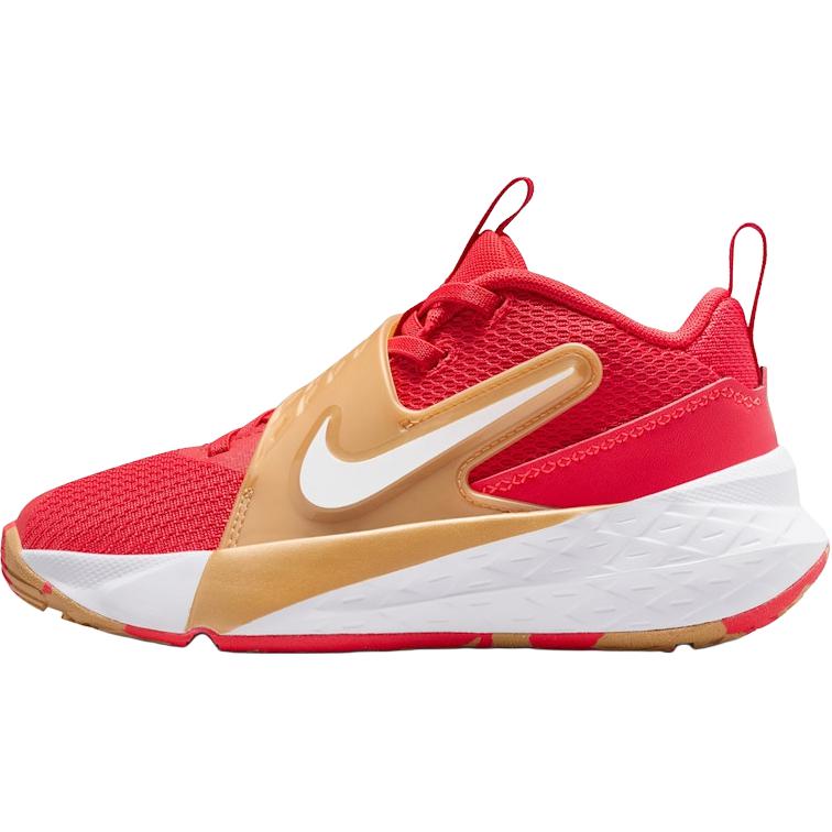 Nike Детские баскетбольные кроссовки Team Hustle D 12 Низкие Красный Белый Детские HF6280-603