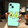 Чехол для телефона IK8 с рисунком авокадо для OPPO A40 A60 A80 A15 A16 A16K A12 A17 A17K A54 A54S A53 A53S A55 A56 A57 A98 F23