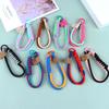 Cute  Braid Mobile Phone Lanyard Anti-Loss Short Wrist Band Pendant Multi-Purpose Phone Hanging Strap Candy Color Lanyard