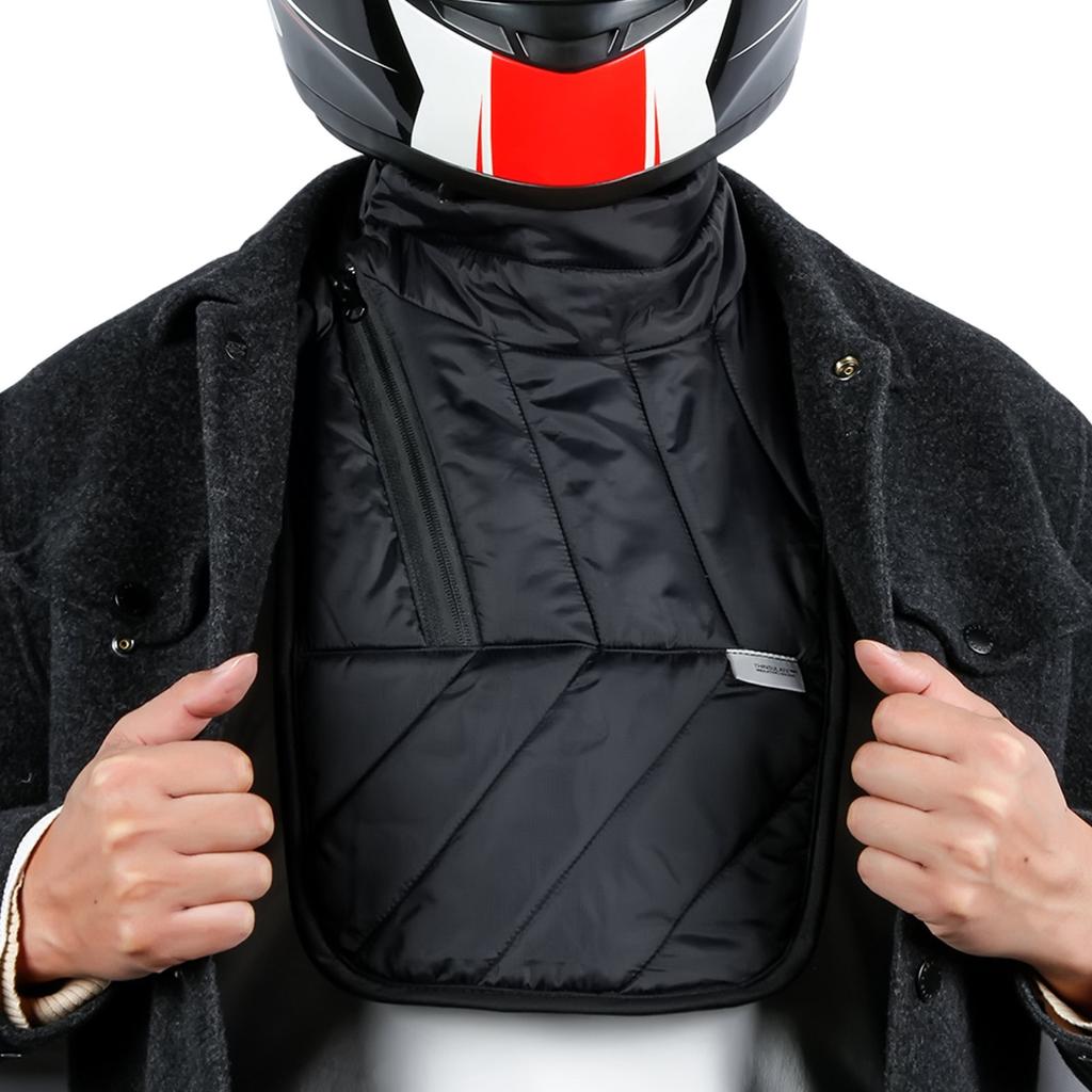 Зимний теплый шарф на шею для мотоциклиста, защита груди и шеи, ветрозащитный теплый шарф, термоворотник для мотоциклиста