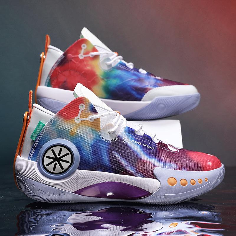 Размер 35–46. Мужская обувь. Детская обувь. Баскетбольная обувь. Повседневная дышащая обувь. Спортивная обувь для бега для мальчиков и девочек.