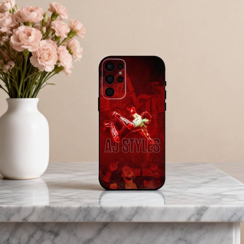 A-Aj Мощный S-Styles-S Чехол для телефона Samsung S25,24,23,22,30,21,10,9,Ultra,Plus,Lite,FE,4,5 G Мягкий черный чехол