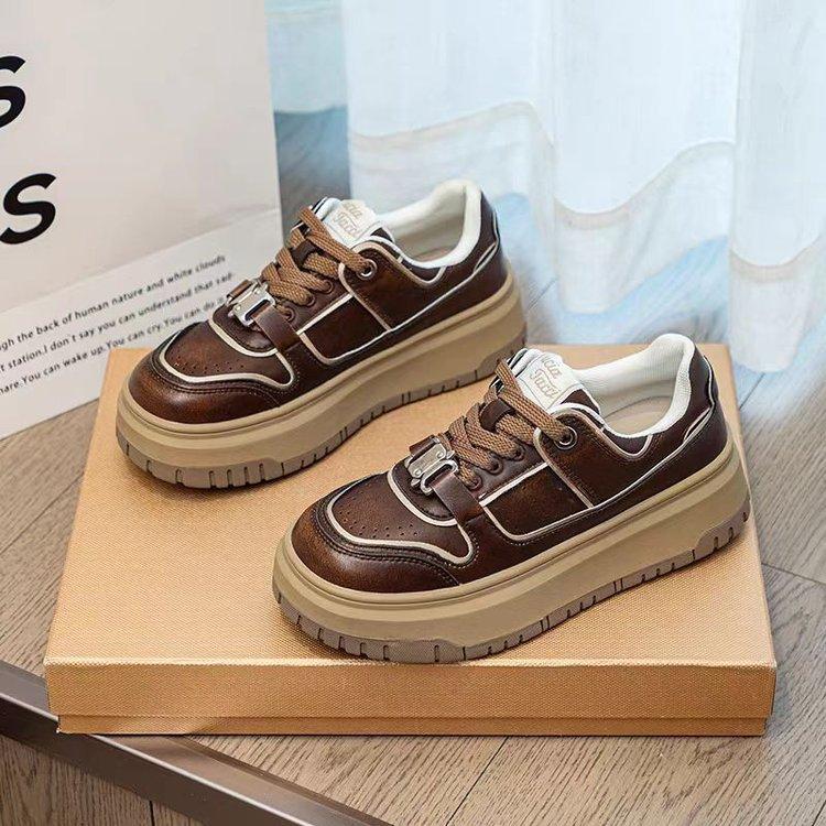 White Shoes Women's Shoes and Casual Fashionable Versatile Board Shoes