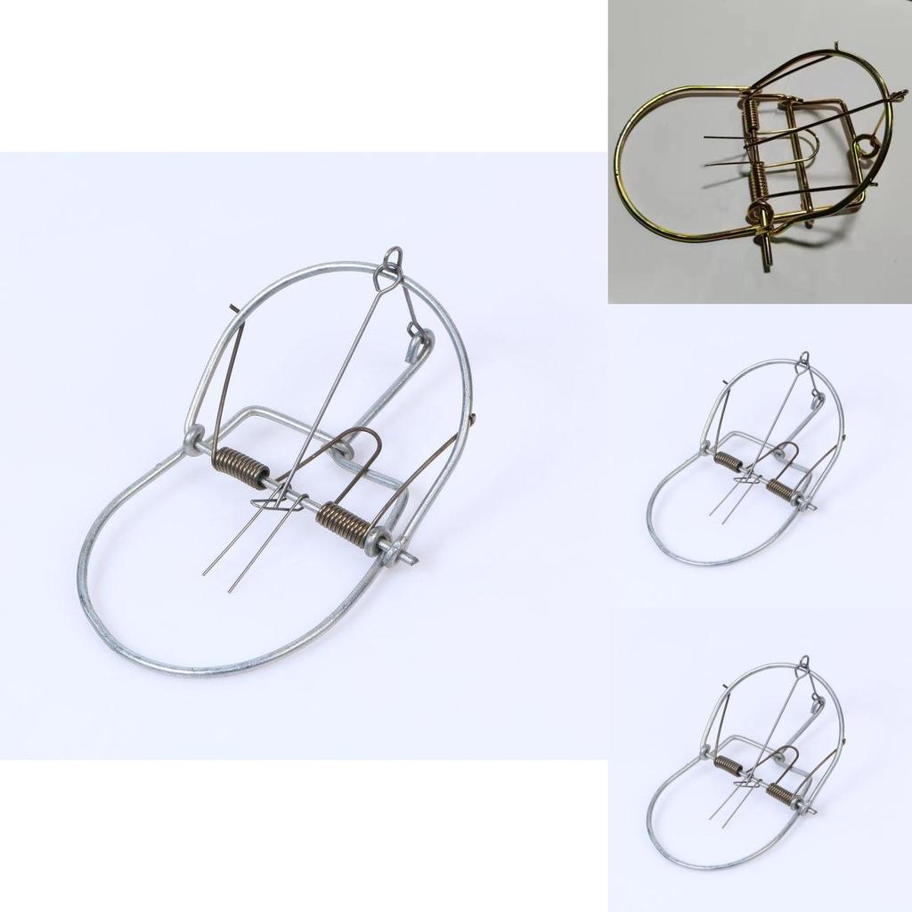 Сверхпрочная уличная крысоловка Эффективная железная мышеловка для домашнего использования