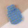 Thickened Warm Water Bag Water Filled Hand Warmer Foot Warmer Detachable Warm Handbag  Winter