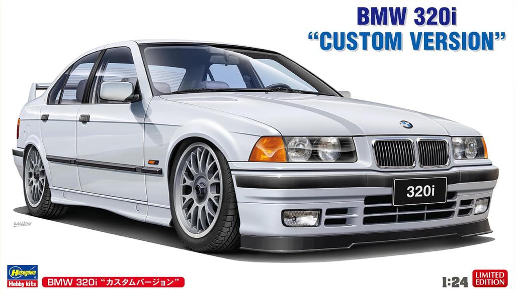 Hasegawa Пластиковая модель BMW 320i 20831 1/24 «Custom Version»