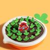 1 Set Cotton Montessori Radish Game Baby Plush Pull Out Carrot Interaction Toys Recognizing Educational Toys For Children Gift
