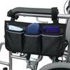 Portable Multi-pocketed Durable Pocket Organizer Storage Bag Armrest Pouch Wheelchair Side Bag
