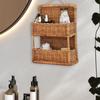 Double Woven Hanging Basket Fruit Storage Planter Baskets for Organizing